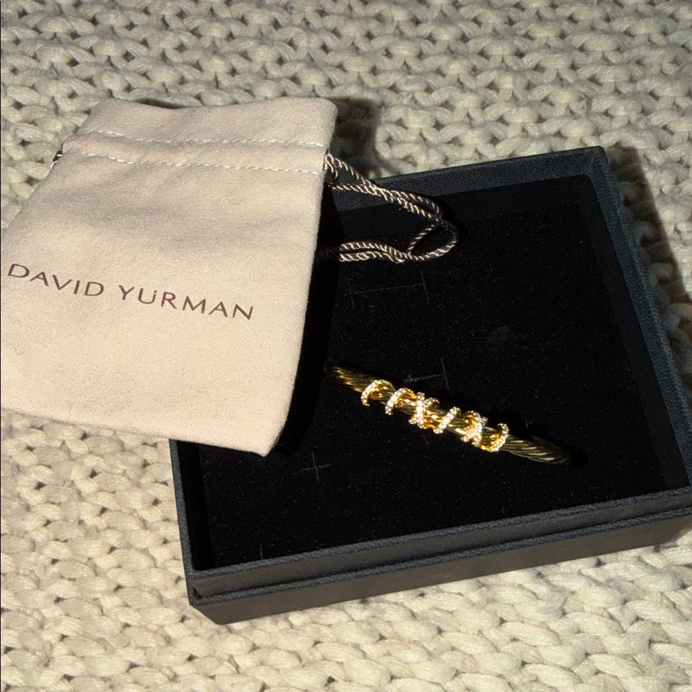 David Yurman Gold Plated Bracelet